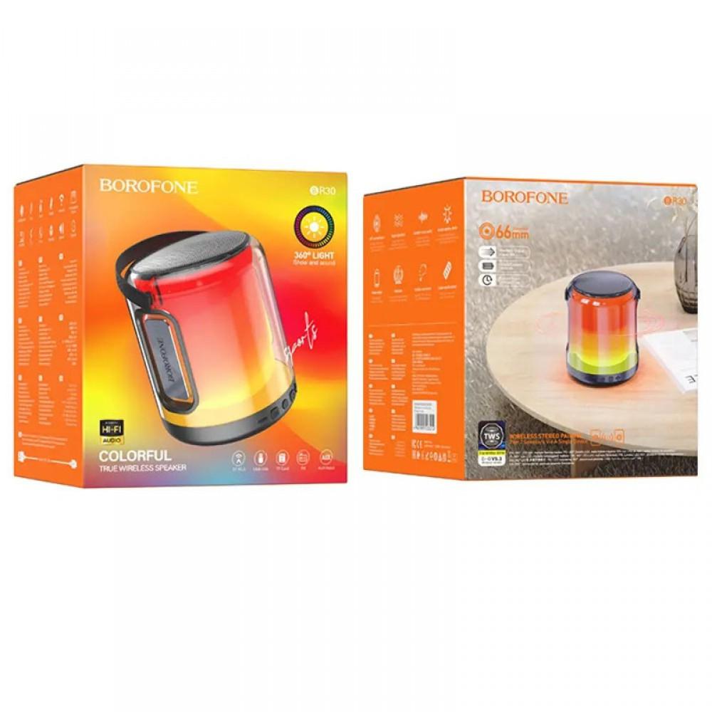 Bluetooth Колонка Borofone BR30 Auspicious colorful sports Black