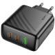 МЗП Hoco CS26A Article PD45W (1USB-A/2C) Black