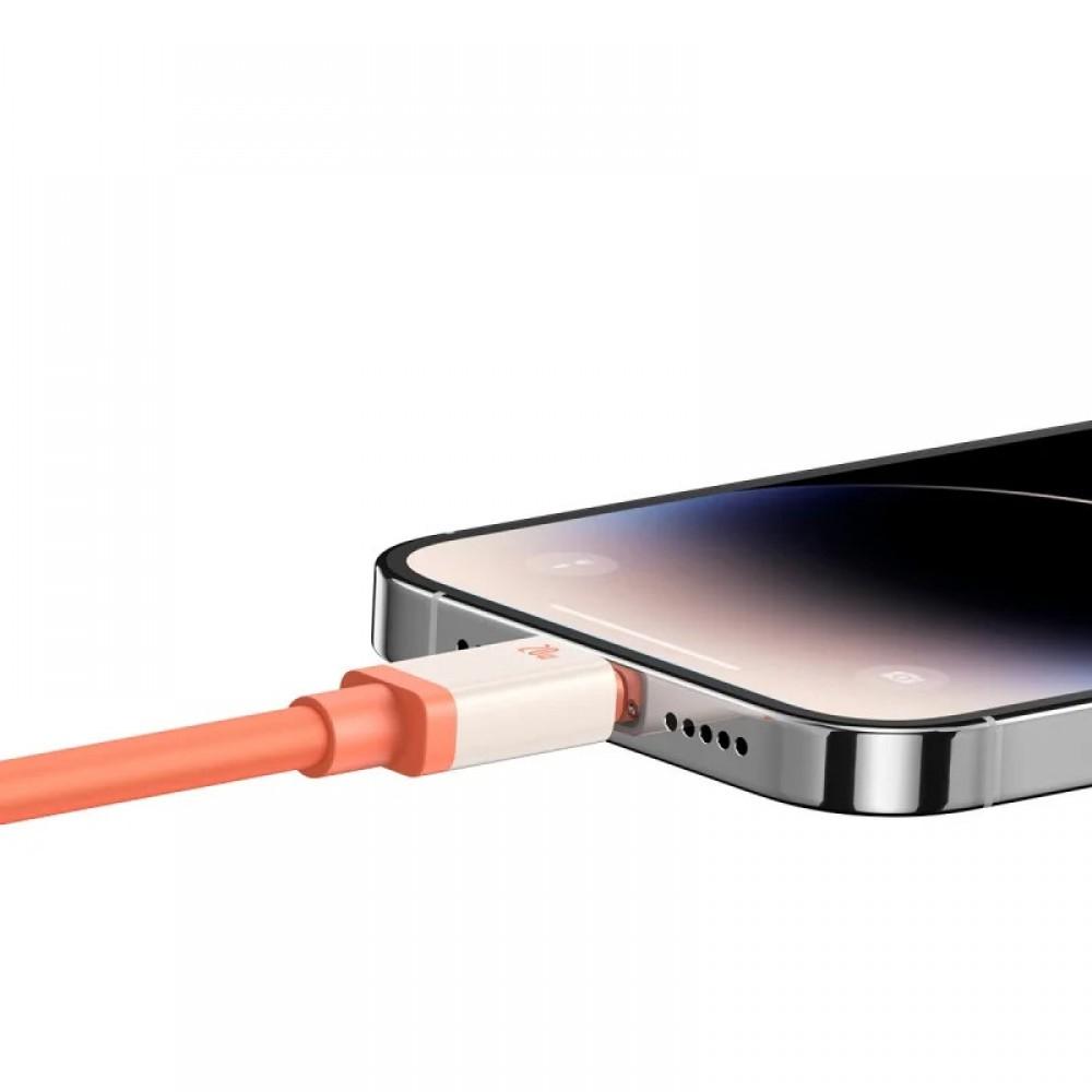 Дата кабель Baseus 0°C Series Fast Charging Type-C to Lightning 20W (1m) (P10368802731) Canyon Coral