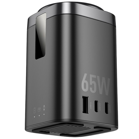 БЗП Hoco CQ20A Clever 6in1 PD65W Black