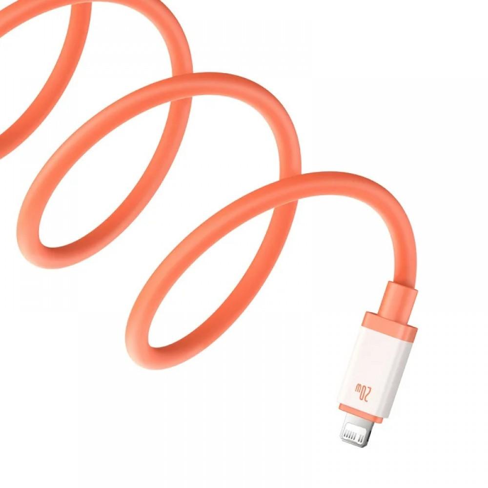 Дата кабель Baseus 0°C Series Fast Charging Type-C to Lightning 20W (1m) (P10368802731) Canyon Coral