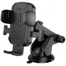 Автотримач Hoco H65 Gamble one-button (center console) Black Автотримач Hoco H65 Gamble one-button (center console) Black