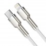 Дата кабель Baseus Cafule Series Metal Type-C to Lightning PD 20W (1m) (CATLJK-A) Білий