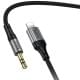 Аудіо кабель Aux Hoco UPA33A Nuevo (Lightning to AUX 3.5mm) (1.5m) Black