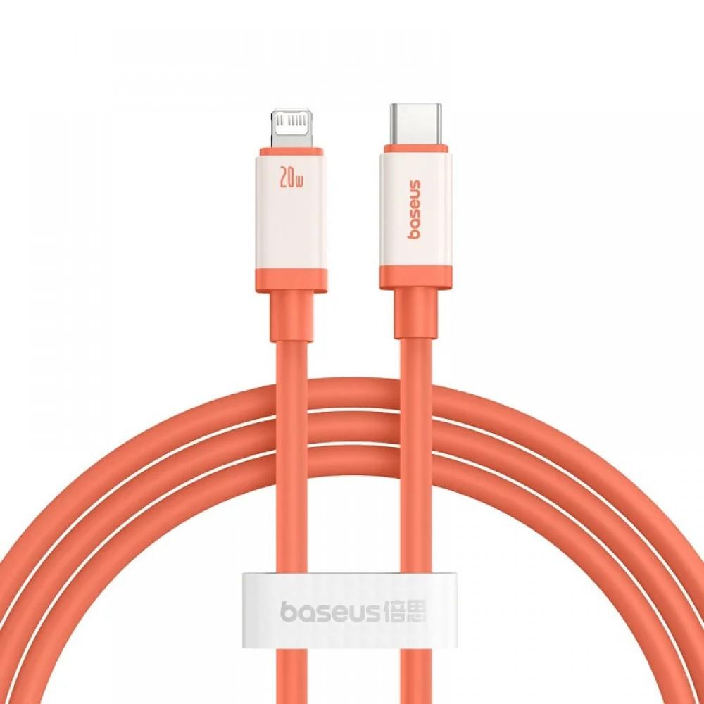 Дата кабель Baseus 0°C Series Fast Charging Type-C to Lightning 20W (1m) (P10368802731) Canyon Coral