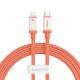 Дата кабель Baseus 0°C Series Fast Charging Type-C to Lightning 20W (1m) (P10368802731) Canyon Coral