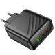 МЗП Hoco CS26A Article PD45W (1USB-A/2C) Black
