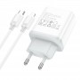 МЗП Hoco C104A PD 20W Type-C to Lightning White