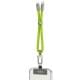 Дата кабель-шнурок Hoco GH5 Elegant Type-C to Lightning (0.21m) Fluorescent Green