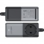 МЗП Acefast Z2 PD75W GaN (3*USB-C+2*USB-A) Black gray