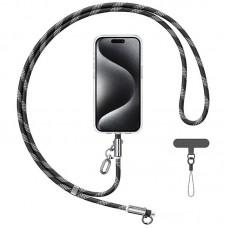 Дата кабель-шнурок Usams US-SJ746 Type-C to Lightning 30W (1.2m) Black