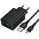 МЗП Hoco CS92A Leader 18W+QC3.0 (1USB-A) + кабель USB to MicroUSB Black