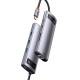 Перехідник HUB Baseus Metal Gleam Series (Type-C to HDMI4K@60Hz+3xUSB3.0+PD+RJ45) (CAHUB-CW) Station Gray Перехідник HUB Baseus Metal Gleam Series (Type-C to HDMI4K@60Hz+3xUSB3.0+PD+RJ45) (CAHUB-CW) Station Gray