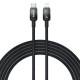 Дата кабель Baseus Discolor Series Fast Charging Type-C to Lightning 20W (1m) (P10374901) Cluster Black