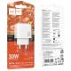 МЗП Hoco CS55A Surplus PD30W+QC3.0 (1USB-A/1C) White