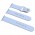 Силіконовий ремінець для Apple Watch Sport Band 38 / 40 / 41 (S/M & M/L) 3pcs Блакитний / Lilas Cream