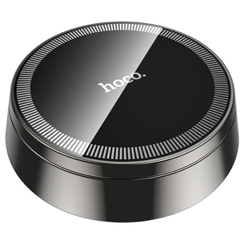 Автотримач Hoco H83 Metal ring magnetic (center console) Metal grey