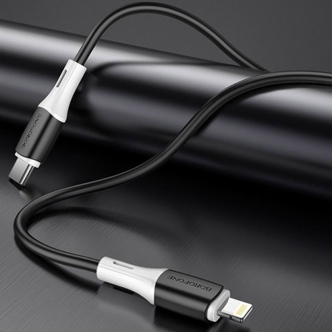 Дата кабель Borofone BX79 Type-C to Lightning (1m) Чорний