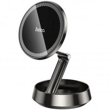 Автотримач Hoco H83 Metal ring magnetic (center console) Metal grey