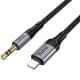 Аудіо кабель Aux Hoco UPA33A Nuevo (Lightning to AUX 3.5mm) (1.5m) Black