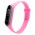 Силіконовий ремінець Neon для Xiaomi Mi Band 5 / 6 Рожевий