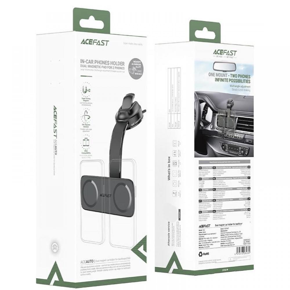 Автотримач Acefast D60 Dual Mount Black