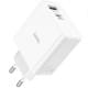 МЗП Hoco C113A Awesome PD65W (1USB-A/1C) White