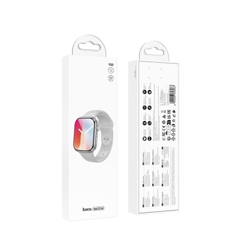 Смарт-годинник Hoco Y30 Smart sports watch (call version) Silver