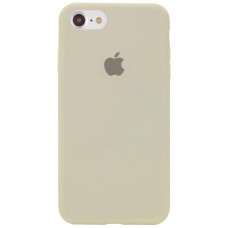 Чохол Silicone Case Full Protective (AA) для Apple iPhone 6/6s (4.7") Бежевий / Antique White