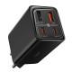 МЗП Baseus GaN6 Pro OS 65W (2USB-A/2C) + кабель Type-C to Type-C (P10162701) Black
