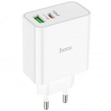 МЗП Hoco C113A Awesome PD65W (1USB-A/1C) White