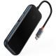 Переходник Baseus Hub AcmeJoy 5-Port Type-C (HDMI*1+USB3.0*2+USB2.0*1+Type-C PD&Data*1) (WKJZ)