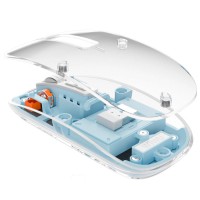 Миша бездротова WIWU Crystal WM105 Bluetooth + 2.4G Blue