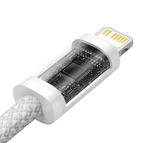 Дата кабель Baseus Dynamic Series Type-C to Lightning 20W (2m) (CALD0001) White