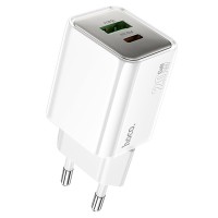 МЗП Hoco N46 Glorious PD20W+QC3.0 (1USB-A/1C) White