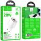 МЗП Hoco N46 Glorious PD20W+QC3.0 (1USB-A/1C) White