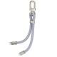 Дата кабель-шнурок Hoco GH5 Elegant Type-C to Lightning (0.21m) Denim Blue