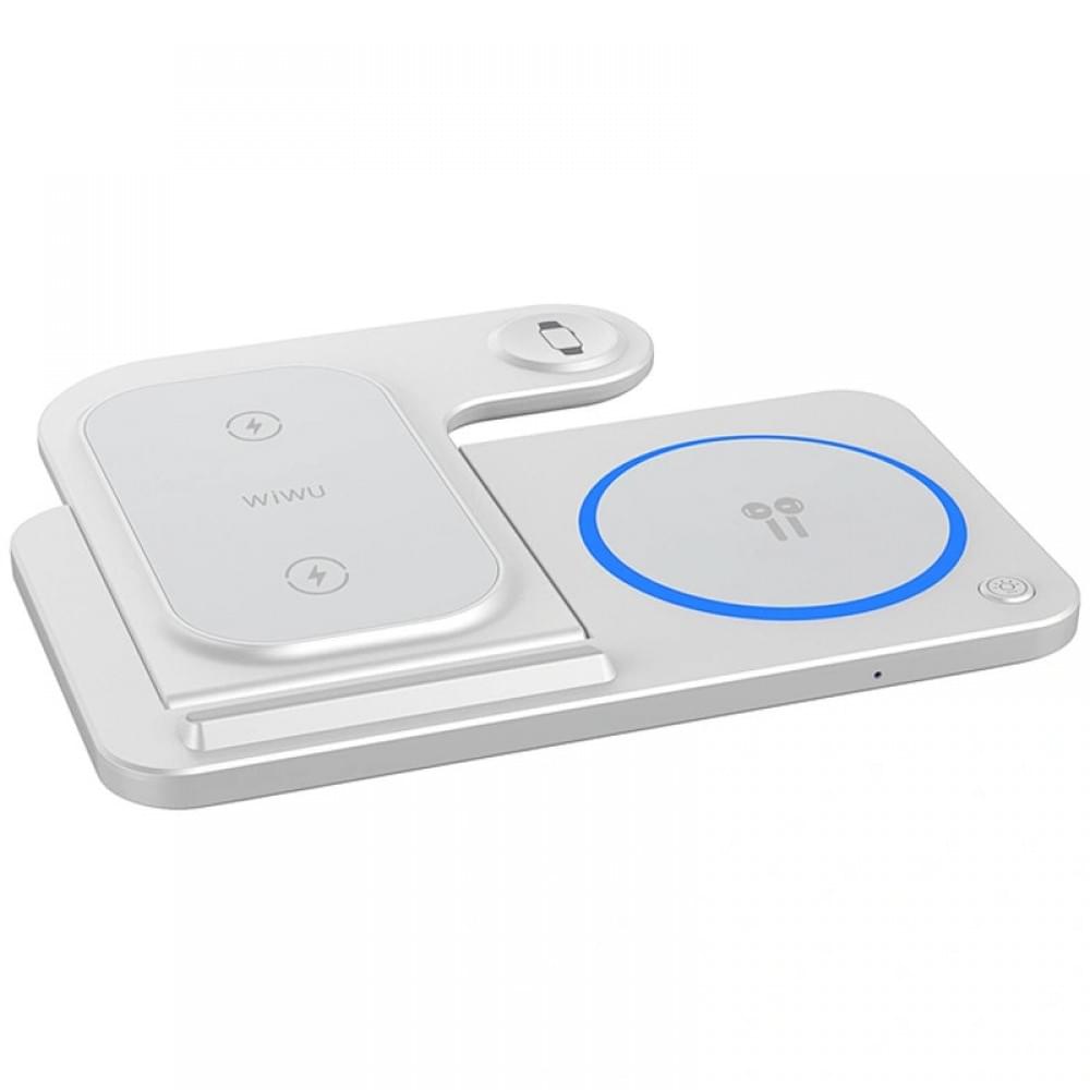 БЗП WIWU Wi-W020 3 in 1 wireless charger White