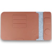 Підставка-чохол для ноутбуку STAND JD-S101 з БЗП 4in1 15W (13-14'') Brown