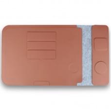 Подставка-чехол для ноутбука STAND JD-S101 с БЗУ 4in1 15W (13-14'')