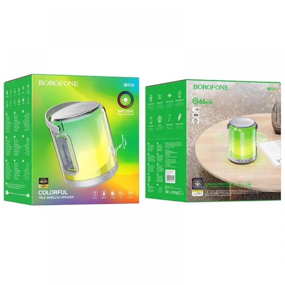 Bluetooth Колонка Borofone BR30 Auspicious colorful sports Gray