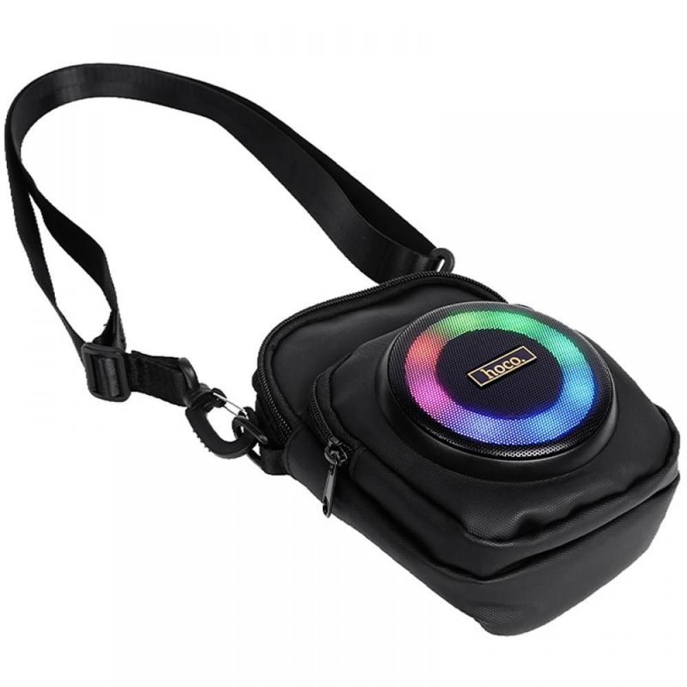 Сумка кросс-боди зі встроенной колонкой Hoco HC41 Wave Bass Black