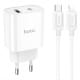 СЗУ Hoco C80A Plus Rapido PD20W+QC3.0 (1USB-A/1C) + кабель Type-C to Lightning