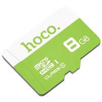 Карта пам'яті Hoco microSDHC Class 10 - 8GB (без адаптера) Green