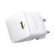 МЗП Baseus Palm Fast Charger 30W (1USB-C) + кабель Type-C to Type-C (P10111605113-01) Moon White