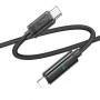 Дата кабель Hoco U127 Power Type-C to Lightning Black