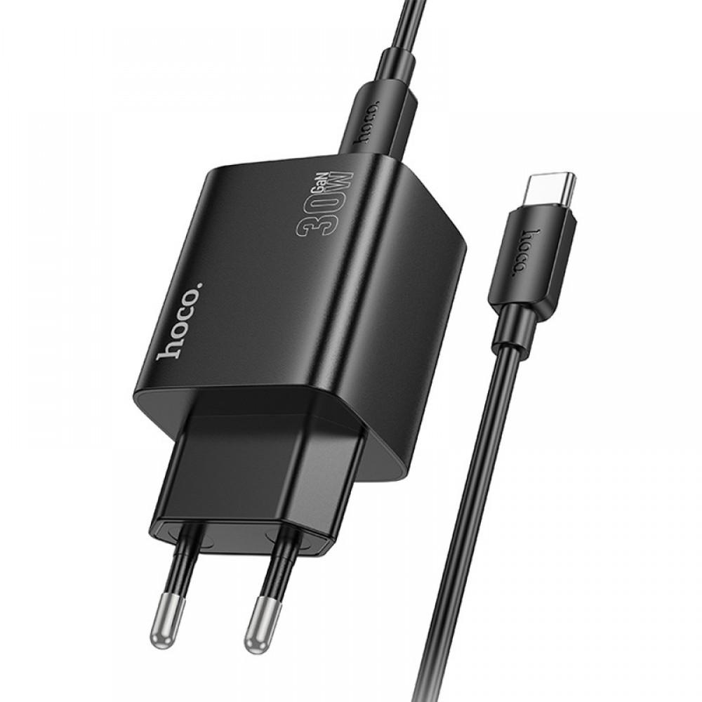 МЗП Hoco N56 Fundador PD30W four-port (2C2A) + Type-C to Type-C Black
