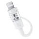 Дата кабель Baseus Gem Fast Charging Type-C to Lightning 20W (1m) (P10373001) Moon White