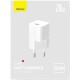 МЗП Baseus GaN5 Fast Charger (mini) PD20W (1USB-C) (CCGN05010) White