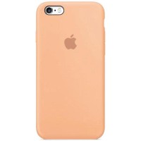 Чохол Silicone Case Full Protective (AA) для Apple iPhone 6/6s (4.7") Помаранчевий / Cantaloupe
